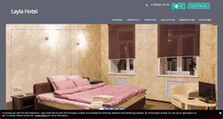 Desktop Screenshot of layla-hotel.com